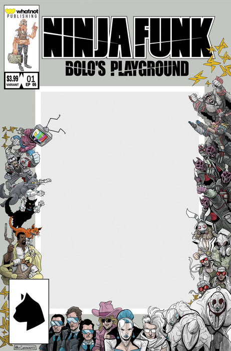 NINJA FUNK ONE SHOT #1 BOLOS PLAYGROUND CVR D BLANK SKETCH (
