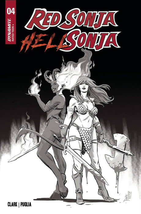 RED SONJA HELL SONJA #4 CVR L 7 COPY FOC INCV SPALLETTA LINE