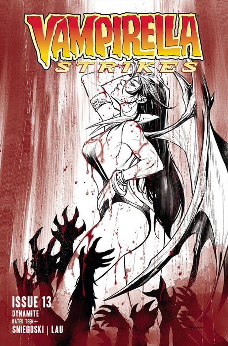 VAMPIRELLA STRIKES #13 CVR H 15 COPY INCV SEGOVIA B&W