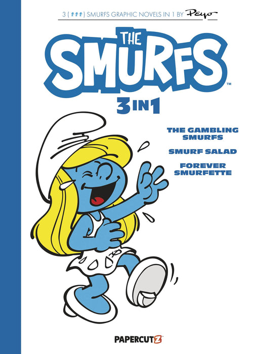 SMURFS 3IN1 GN VOL 09 GAMBLING SMURFS