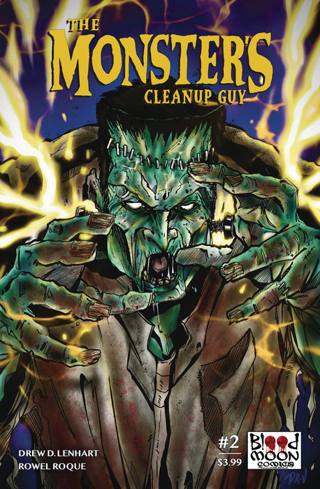 MONSTERS CLEAN UP GUY #2 (OF 2) CVR E DENNIS R. VALENCIA