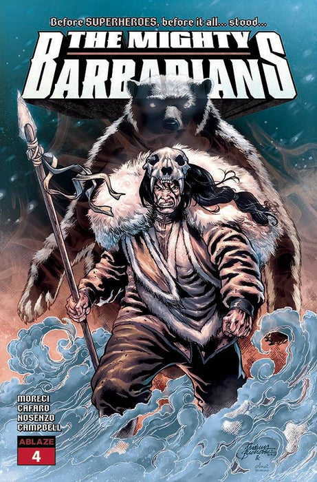 MIGHTY BARBARIANS #4 CVR B RODNEY BUCHEMI