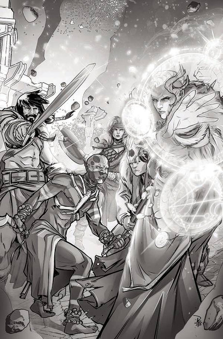 MIGHTY BARBARIANS #4 CVR G 30 COPY BONESSO VIRGIN INCV