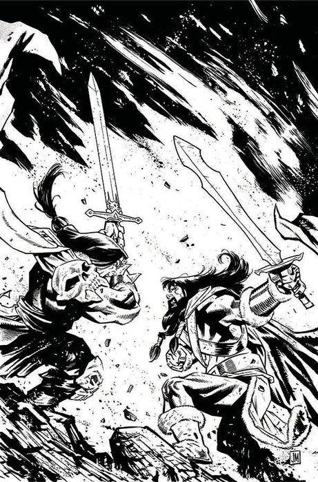 MIGHTY BARBARIANS #4 CVR H 40 COPY BONESSO LINE ART INCV (MR