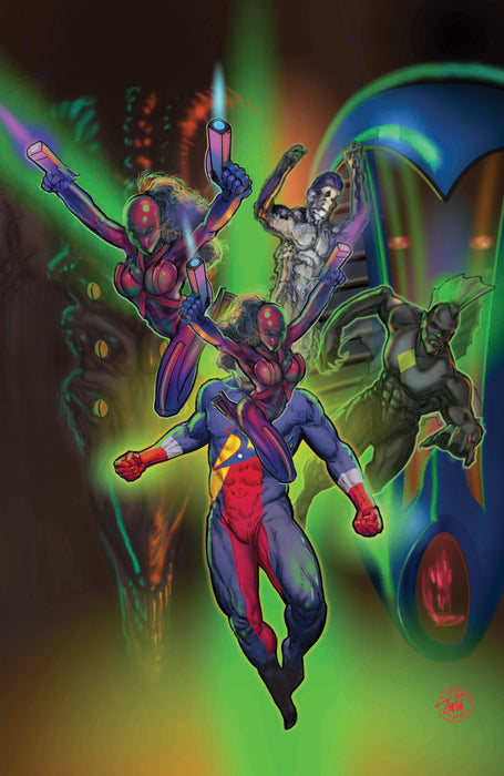 PHAZER UNIVERSE #1 CVR F FOIL AGENT THREE ZERO