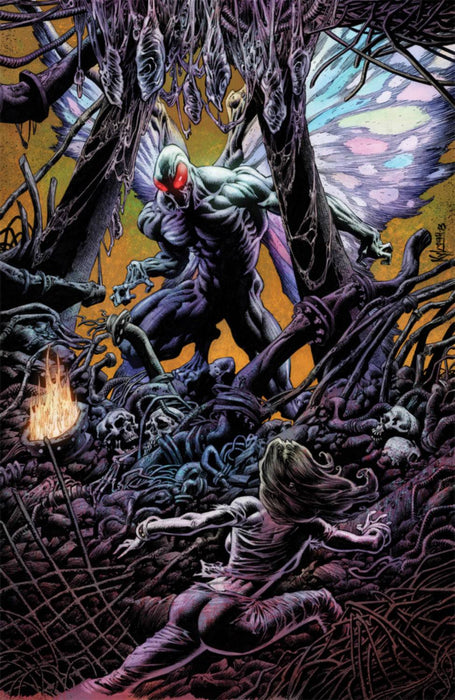 FRANK FRAZETTA MOTHMAN #3 (OF 5) CVR E 5 COPY INCV HOTZ UNBR
