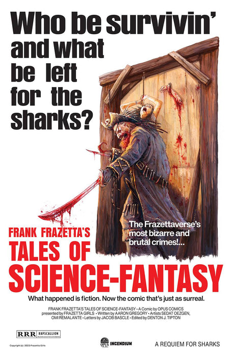 FRANK FRAZETTA TALES OF SCIENCE FANTASY #2 CVR B 5 COPY INCV