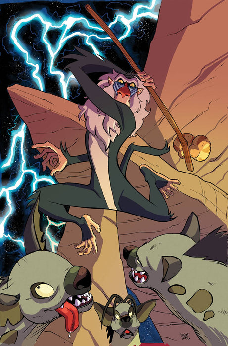 DISNEY VILLAINS SCAR #4 CVR L 20 COPY INCV MOSS VIRGIN