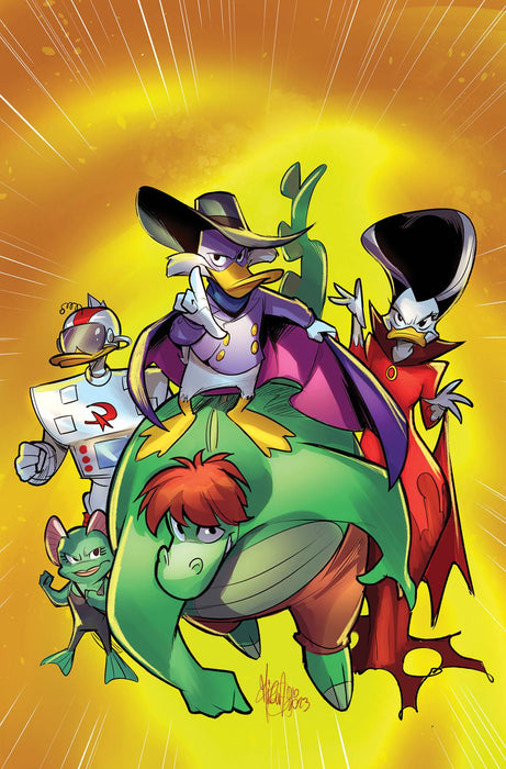 DARKWING DUCK #7 CVR P ANDOLFO LTD VIRGIN