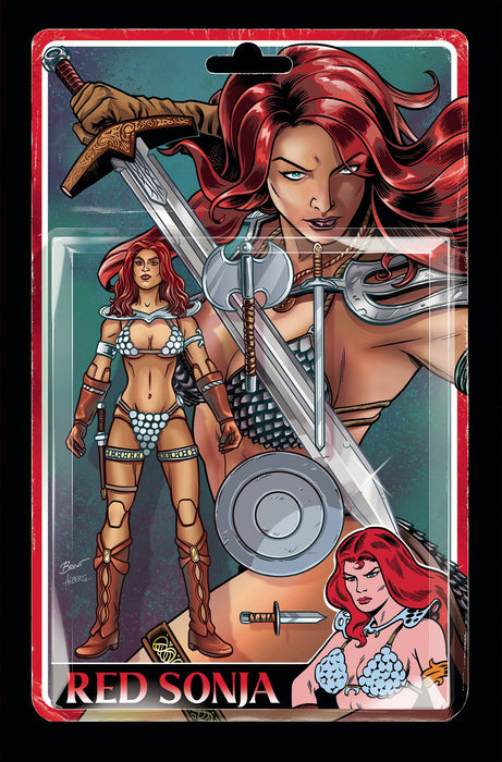 RED SONJA 2023 #1 CVR X 25 COPY ACTION FIGURE VIRGIN