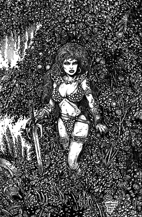 RED SONJA 2023 #1 CVR ZA 30 COPY EASTMAN LINE ART VIRGIN