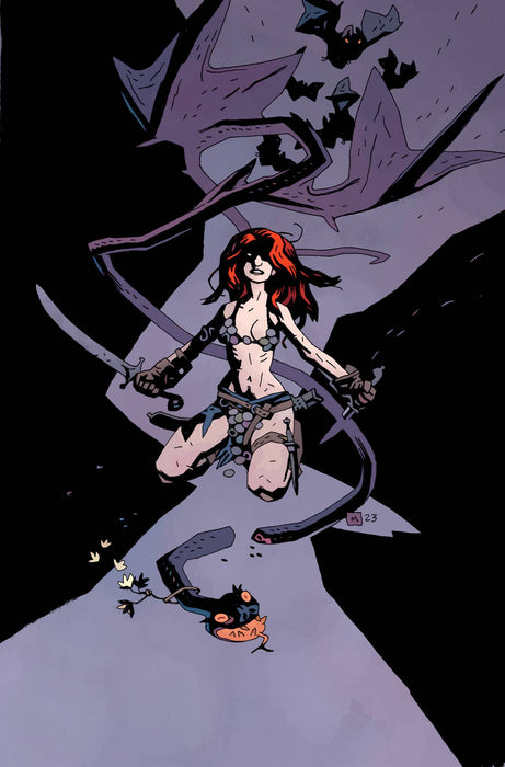 RED SONJA 2023 #1 CVR ZH 100 COPY MIGNOLA VIRGIN FOIL