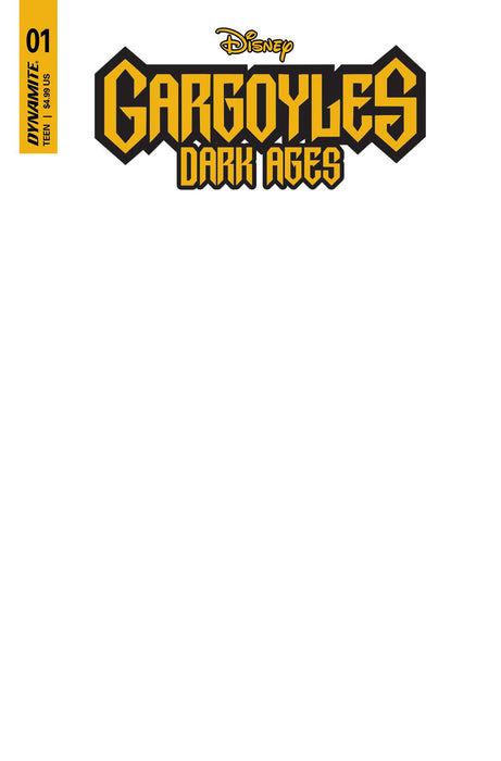 GARGOYLES DARK AGES #1 CVR G BLANK AUTHENTIX