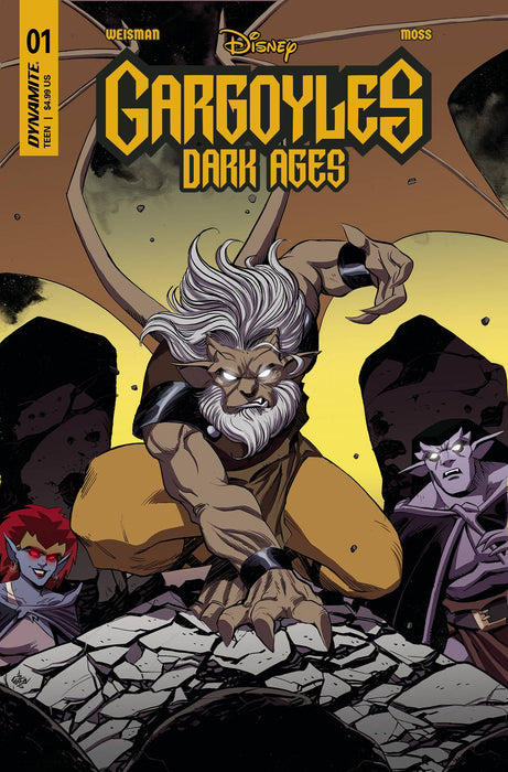 GARGOYLES DARK AGES #1 CVR I 10 COPY MOSS ORIGINAL