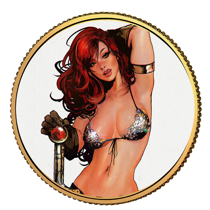 RED SONJA GOLD COLL COIN #5 SOZOMAIKA