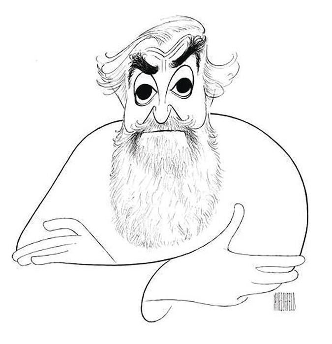 AMERICAN THEATRE AS SEEN BY HIRSCHFELD 1928-1961 HC