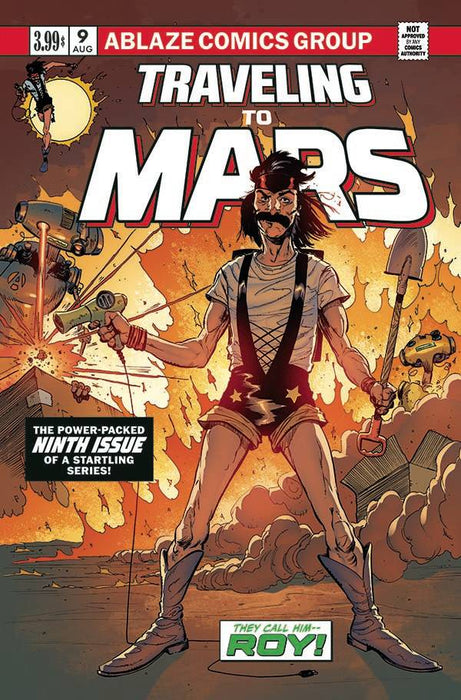 TRAVELING TO MARS #9 CVR D MCKEE HOMAGE