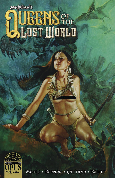 SANJULIAN QUEEN LOST WORLD #4 CVR B SANJULIAN