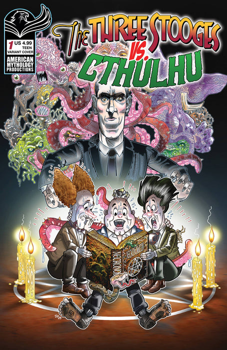 THE THREE STOOGES VS CTHULHU #1 CVR B HAESER LIL STOOGES