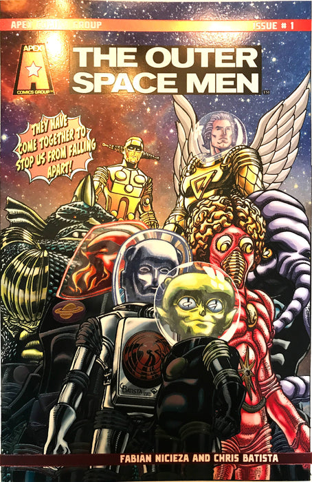 THE OUTER SPACE MEN #1 CVR F FOIL