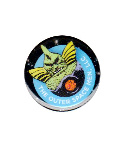 THE OUTER SPACE MEN CLOISONNE PIN