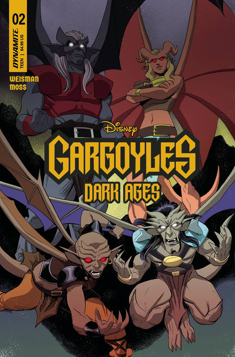 GARGOYLES DARK AGES #2 CVR G 10 COPY INCV MOSS ORIGINAL