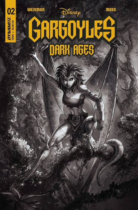 GARGOYLES DARK AGES #2 CVR I 15 COPY INCV QUAH B&W