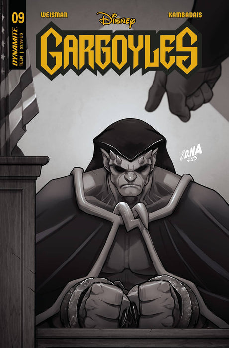 GARGOYLES #9 CVR H 10 COPY INCV NAKAYAMA B&W