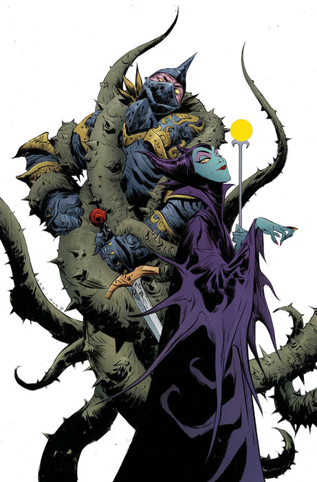 DISNEY VILLAINS MALEFICENT #4 CVR M JAE LEE PREMIUM METAL