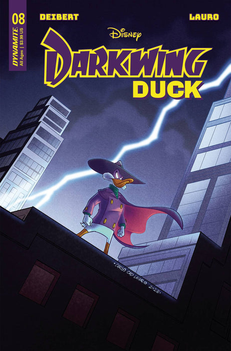 DARKWING DUCK #8 CVR F 10 COPY INCV LAURO ORIGINAL