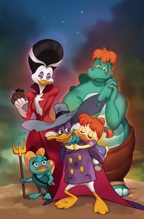 DARKWING DUCK #8 CVR N LEIRIX METAL PREMIUM