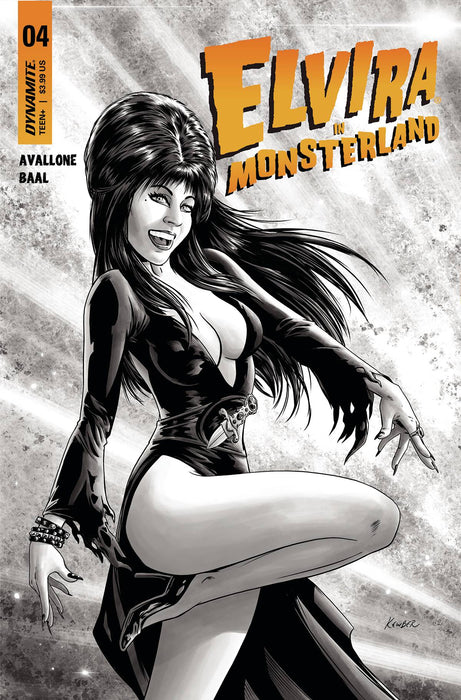 ELVIRA IN MONSTERLAND #4 CVR E 10 COPY INCV BAAL B&W