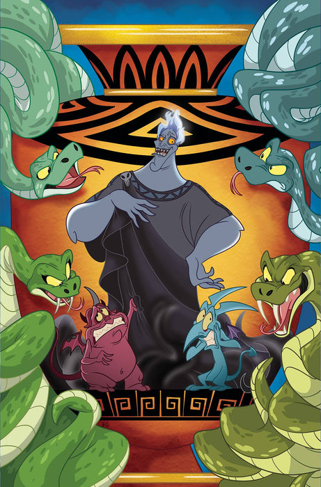 DISNEY VILLAINS HADES #1 CVR R 75 COPY INCV FORSTNER VIRGIN FOIL