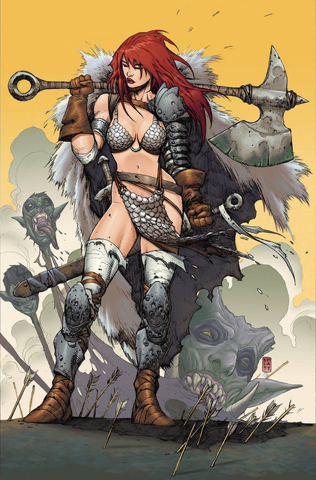 RED SONJA 2023 #2 CVR X PLATT PREMIUM METAL