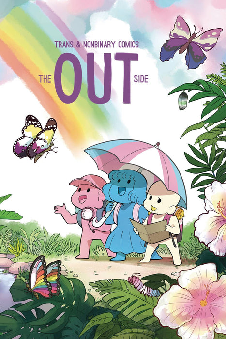 OUT SIDE TRANS & NONBINARY COMICS SC
