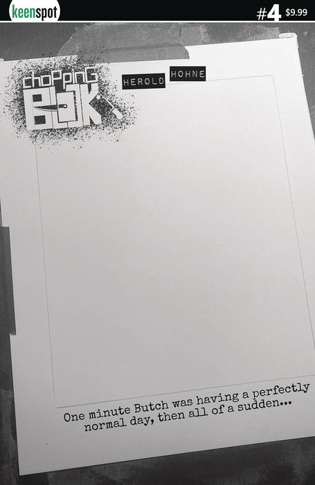 CHOPPING BLOCK #4 CVR E BLANK PANEL