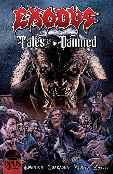 EXODUS TALES OF DAMNED #1 CVR B 5 COPY INCV GUARAGNA