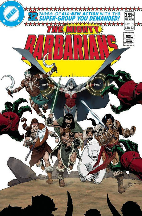 MIGHTY BARBARIANS #6 CVR D CASAS HOMAGE