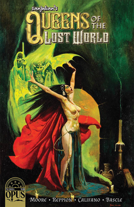 SANJULIAN QUEEN LOST WORLD #5 (OF 5) CVR B SANJULIAN