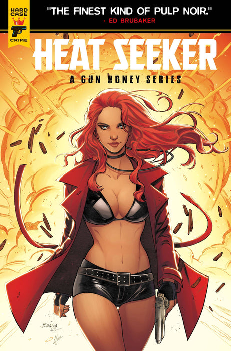 HEAT SEEKER GUN HONEY SERIES #4 (OF 4) CVR B BRAGA
