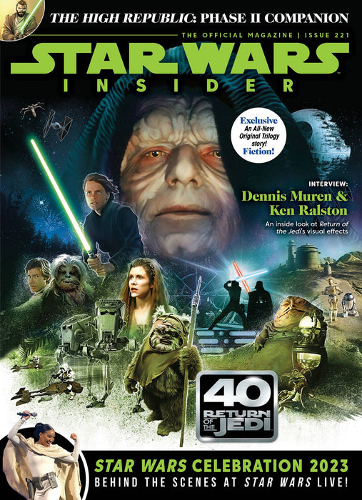 STAR WARS INSIDER #221 NEWSSTAND ED