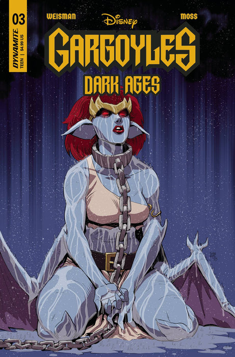 GARGOYLES DARK AGES #3 CVR G 10 COPY INCV MOSS ORIGINAL