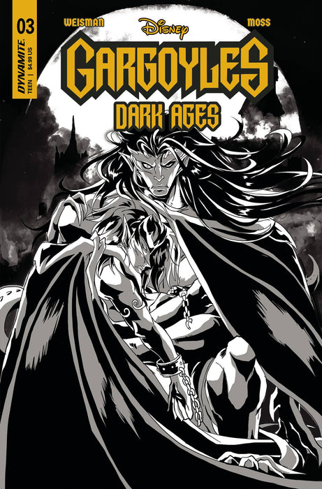 GARGOYLES DARK AGES #3 CVR L 20 COPY INCV DANINO LINE ART