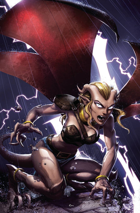 GARGOYLES DARK AGES #3 CVR R CRAIN PREMIUM METAL