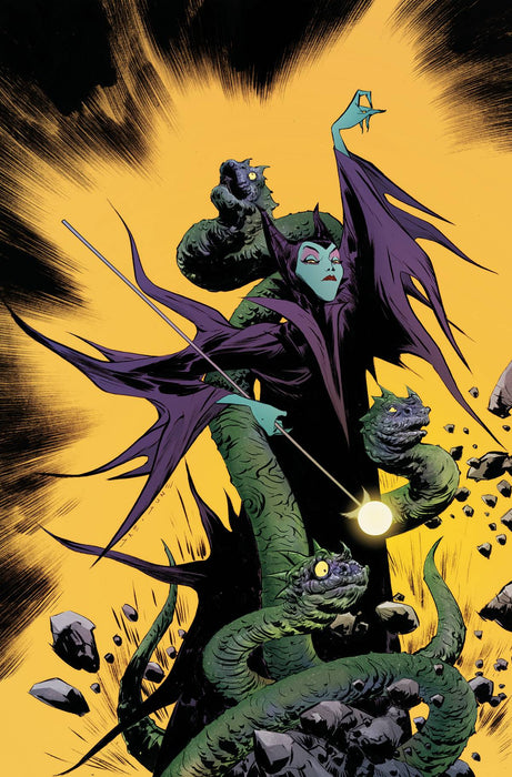 DISNEY VILLAINS MALEFICENT #5 CVR M JAE LEE PREMIUM METAL