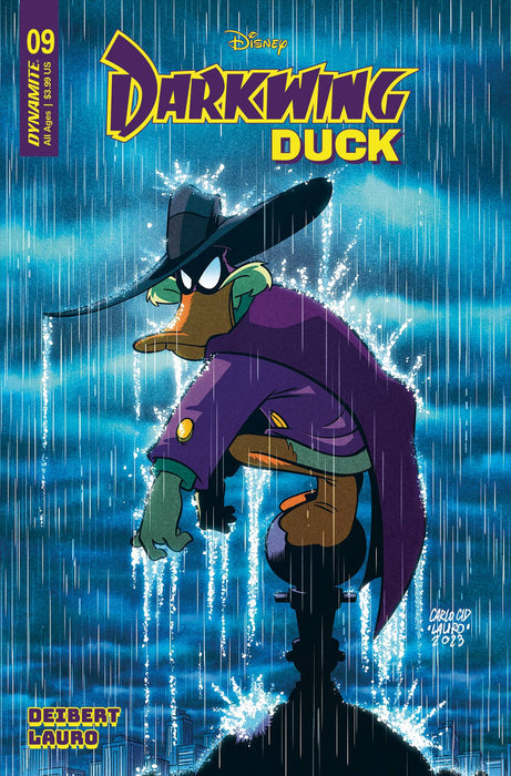 DARKWING DUCK #9 CVR F 10 COPY INCV LAURO ORIGINAL