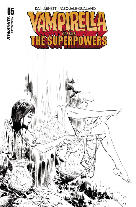 VAMPIRELLA VS SUPERPOWERS #5 CVR G 10 COPY INCV LEE LINE ART