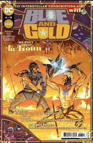 BLUE & GOLD #6 (OF 8) CVR A RYAN SOOK
