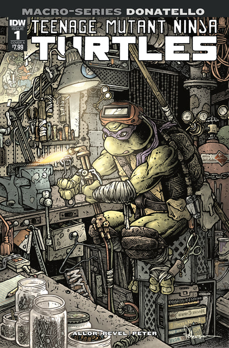 Teenage Mutant Ninja Turtles Macroseries Donatello (2018) (CVR A PETERSEN)