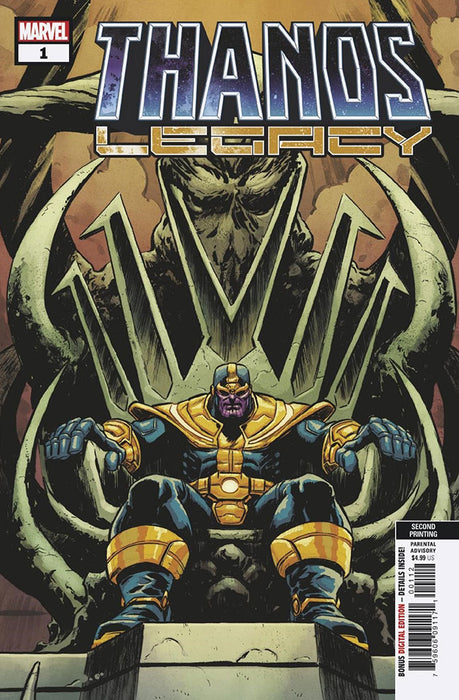 Thanos Legacy (2018) #1 (2nd Print Level Variant)